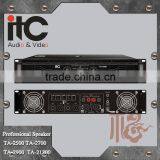 ITC TA Series Stereo Bridge Parallel Supported Internal Sound Processor 2 Channel Power Amplifier Professional thumbnail-1