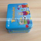 box and package mints metal box candy package square tin box