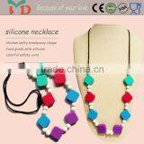 China Supplier New Products Food Grade Silicone Chewable Teething Nurse Gummi Bracelet Bangle thumbnail-5