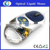 Usb Wired Computer Mouse With Aqua and Floater Inside thumbnail-4
