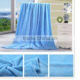 100% Polyester Solid Color Flannel Blaket for Adult thumbnail-5