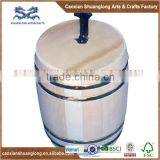 Hot Sale Oem Design Small And Mini Wooden Coffee Bean Barrel,High Quality Wooden Coffee Bean Barrel