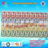 Customized Size and Design Box Sealing Sticker , Plastic Seal Sticker for Box , Warranty Seal Sticker