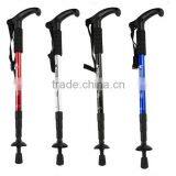Old Man Outdoor Sports Camping Hiking Pole Walking Telescopic Stick Cane Trekking Ski Poles Climbing Mountaineering Crutch thumbnail-2