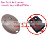 Cheap & Hot Ford 2+1 button remote key with 433mhz for Ford car key