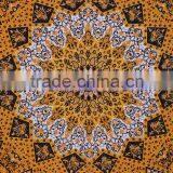 100%Cotton Indian Star Mandala Decorative Handmade Hippy Tapestry Throw Cotton Ethnic Bedspread Bohemian Wall Hanging Tapestries thumbnail-4