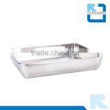 Stainless Steel Rectangular Towel Tray & Serving Tray thumbnail-6