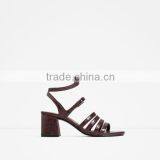 Block Heel Sandals Woman New Fashion Sandals thumbnail-3