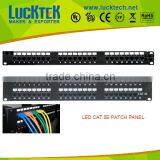 Lucktech Cat 5E LED Monitoring 24 Port and 48 Ports Patch Panel