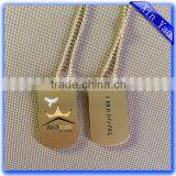 Free Samples Wholesale Cheap Custom Logo Gold Dog Tag