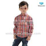 Long Sleeve New Fashion Design Brand Children Shirt 100% Cotton Children Dress for Boy thumbnail-1