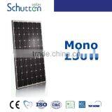 ISO TUV CE certificate Monocrystalline solar panels 250W