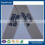 Silver Lurex Thread Clothing Washable Woven Label Quality Choice