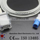 M1943A Compatible SpO2 Adapter Cable for Philips/HP 8pin>>DB9 Non Oximax Sensor
