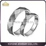 KSTONE Free Engrave Customize Tungsten Woman Man's wedding Rings Couple Rings