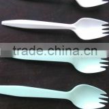 disposable spoon and fork