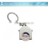 Supermarket Trolley Token Shopping Coin Keychain