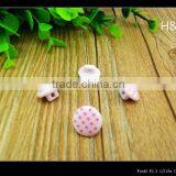 22L Resin Laser Engraved Pattern Mushroom Shape Button