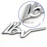 Custom 3d Auto Letters 16V Chrome Nameplate thumbnail-2