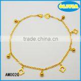 Olivia Jewelry Hot New Body Jewelry Stainless Steel 18k Gold Anklet For Girls thumbnail-2