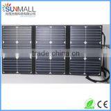 60W Foldable Purse Solar Panel Universal Solar Charger