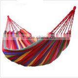 High quality portable camping hammock,canvas hammock,fabric hammock