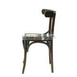 Restaurant Promotion Dining Antique Wooden Arm Rest Chair for Kids thumbnail-4