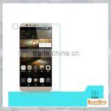 2015 Hot New Products,hight Quality 9H Hardness 2.5D Round Edge Tempered Glass Screen Protector for Huawei Mate 7