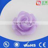Lead Free Epoxy Flower Shaped Beads