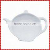 White plain ceramic tea bag tin container for sale