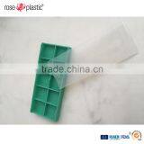 Plastic Transparent or Colored Carbide Inserts Packaging Box With Quick Press Closure of Lid Insert Box IB thumbnail-3