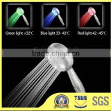 ABS Plastic Material and Bathroom Faucet Accessories Type Colorful Rain LED Shower Head