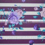 Colorful Artificial Pvc Printed Leather for Luggage