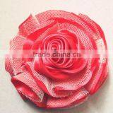Satin/Organza Fabric Artificial Flower --- Wedding Dress thumbnail-1