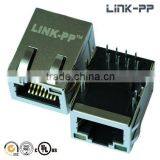 66011-001LF Modular Jack Connector With Magnetic thumbnail-1