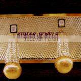 Long Pearl Tassel Earrings thumbnail-1