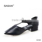 Greek Dance Shoes 1 Inch Heel Elastic Ankle Strap