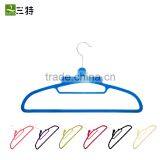 16.5 inches blue creative magic velvet clothes hanger