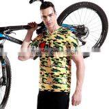 MTB casual cycling shirt/custom high sublimation casual T-shirt