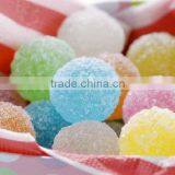Bonbon Bulk Sugar Coated Colorful Drop Soft Jelly Candy