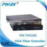 10KM VGA Signal Transmitter Resolution up to 1920*1080P@60Hz Support RS232 thumbnail-2