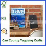 Cheap 8 Inch Tabletop Wooden Easel Blackboard Legno Lavagna thumbnail-3