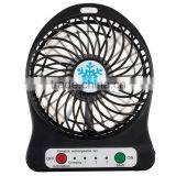 Factory Wholsales Rechargeable Mini USB Fan With Battery thumbnail-1