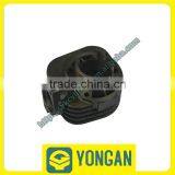 YONGAN Factory Iron Motorcycle Cylinder Block for LETS50 Engine Parts 41MM BORE thumbnail-2