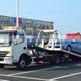 Dongfeng New RHD 4Ton Flatbed Tow Truck for Sale thumbnail-3