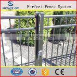 Powder Coated Galvanized Tubular Flat Top Steel Fence thumbnail-4
