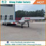 Customized Lowboy Trailer Manufacturers 100 Tons 120 Tons Low Boy Truck Trailer thumbnail-2