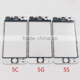 Hot Selling 3 in 1 Glass With Cold Press Frame Bezel With OCA Sheet Film for IPhone 5 thumbnail-1