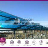 100% Waterproof Polycarbonate Sheet/U Lock Polycarbonate Profile Sheet for Carport Roofing