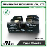 FB-M032PQ UL Approved Equal To Bussmann 30A 2 Pole Porcelain Fuse Holder thumbnail-4